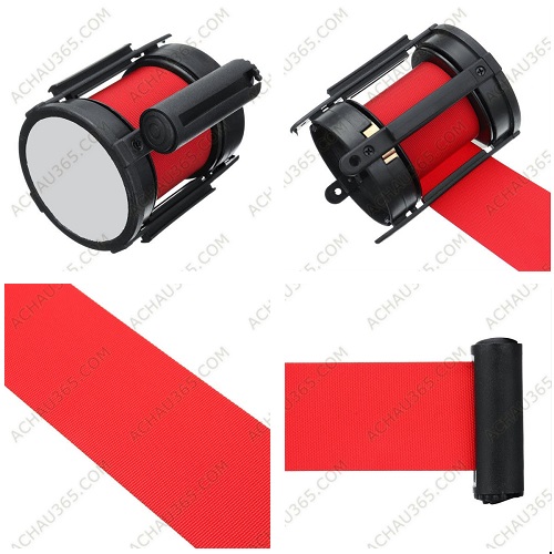 Hộp dây căng 3 mét màu đỏ thay thế bổ sung dùng cho trụ chắn ino