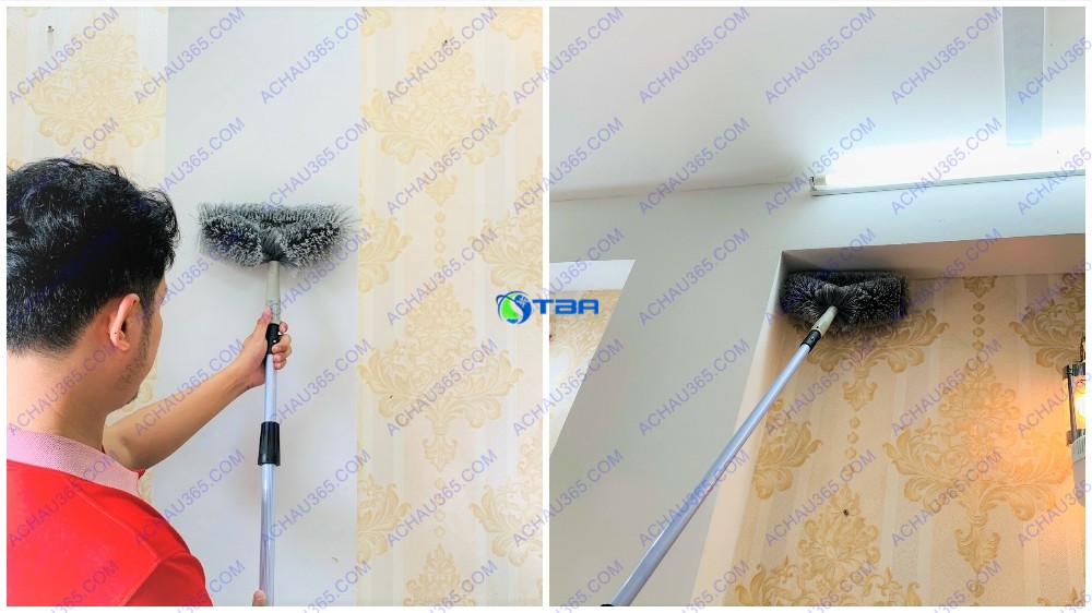 Cây Quét Trần Mạng Nhện Nhà Xưởng 