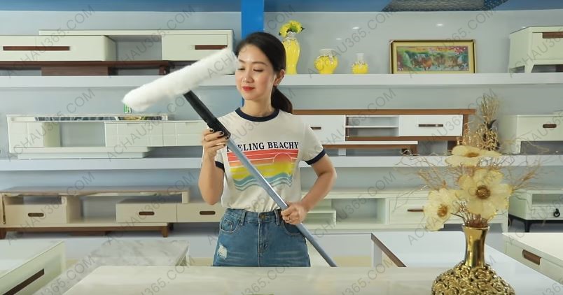 Đầu lau kính bông tai thỏ