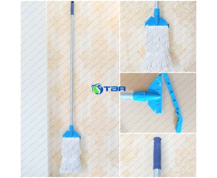 Cây lau sàn ướt đầu kẹp cán hợp kim nhôm ASIA-CLKN
