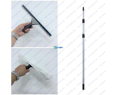 Bộ cây lau kính nối dài hợp kim 4m5 ASIA-BLK4M5