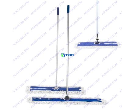 Cây lau bụi kiểu buộc cotton xanh 90cm ASIA-CLB004
