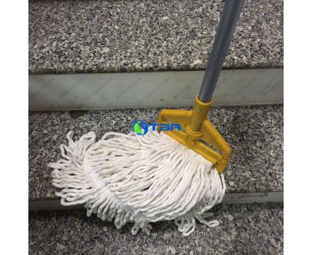 Cây lau sàn ướt công nghiệp đầu kẹp vàng ASIA-CLK002