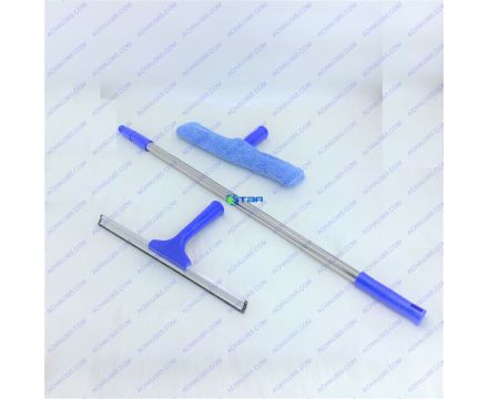 Cây lau vệ sinh kính trên cao cán inox ASIA-H4M