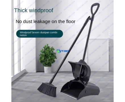 Bộ chổi ky hốt rác công nghiệp nắp tự động ASIA-HR005