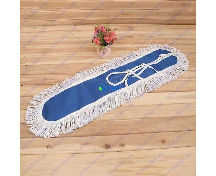 Tấm lau buộc cotton xanh 120cm ASIA-TLB005