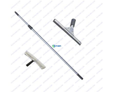 Bộ cây lau kính nối dài 2m4 ASIA-BLK2M4