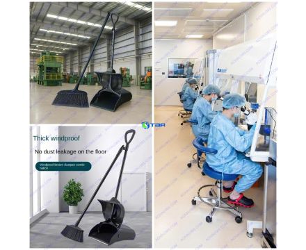 Ky hốt rác kèm chổi Bệnh Viện ASIA-HR003