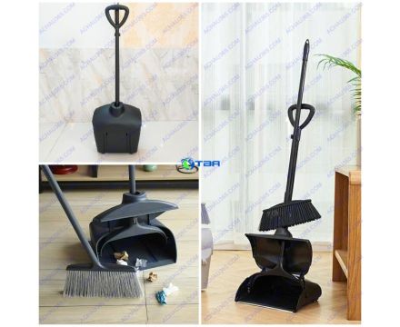 Bộ ky hốt rác ASIA‑HR004 kèm chổi nắp tự động